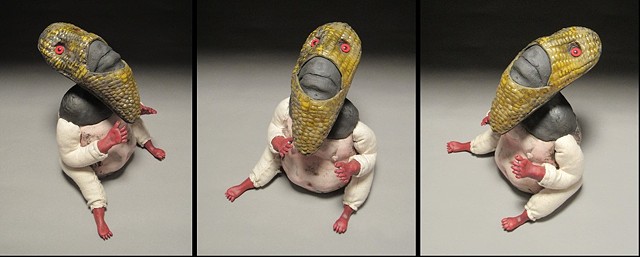 Corn head doll