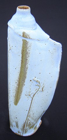 Camus Bottle with Ice Blue Glaze