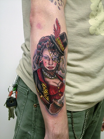 bearded, lady, tattoo, traditional, wulfe, art, stina, tat, tattoo, portsmouth, NH, boston, cool tattoo, ink, new hampshire, hobos, iron works, piercing, james, christina, sardinha