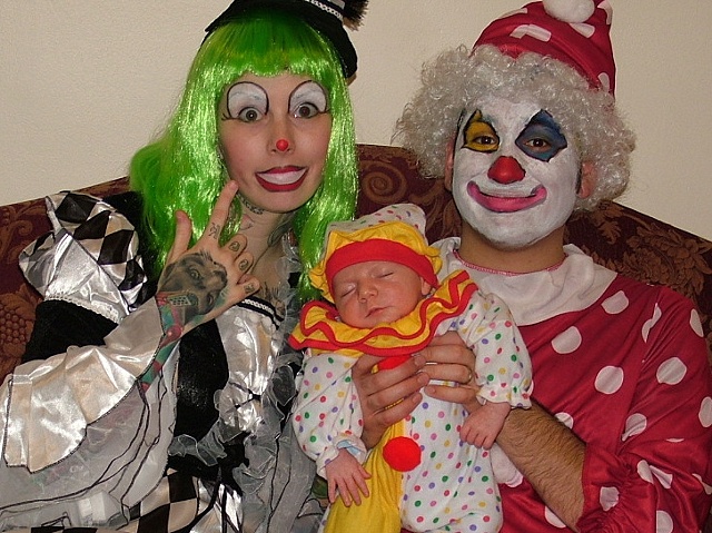 James, Stina and Rowan Halloween 2009