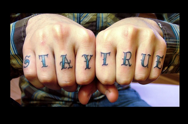 stay true knuckles,  tattoo junkies, traditional, wulfe, art, stina, tat, tattoo, portsmouth, NH, boston, cool tattoo, ink, new hampshire, hobos, iron works, piercing, james, christina, sardinha