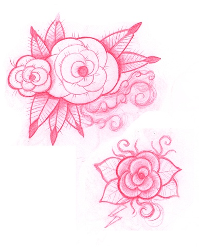 Flower Sketches