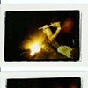 James playing drums