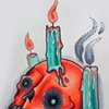 Skull and Candles