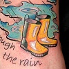Rain Boots.