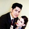 A wedding photo of us
