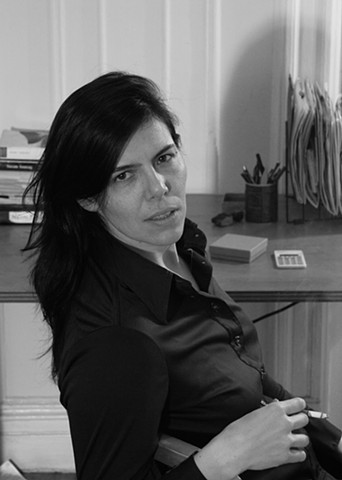 Self-Portrait of the Artist as Susan Sontag: Desk