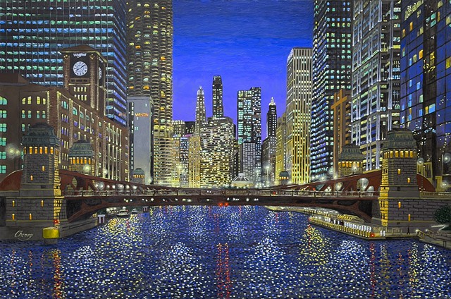 "City Evening Impression"