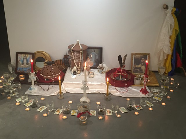 Shrine installation at Belger Crane Yard, KC, MO
