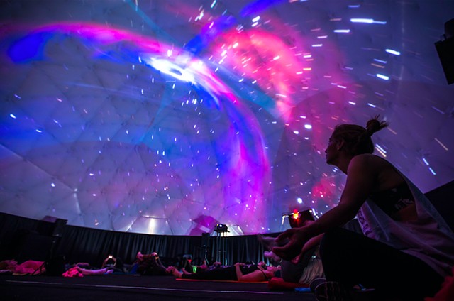 Cosmic Yoga in Dome