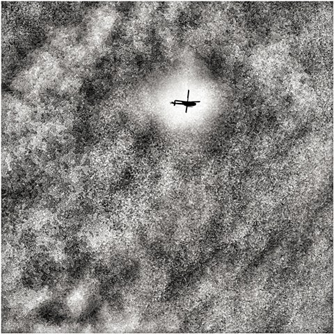 In the Sky Above Denver - Snapseed App