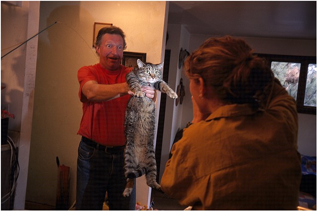 Alex, Bob (cat) and Andrea, Boulder, Colorado