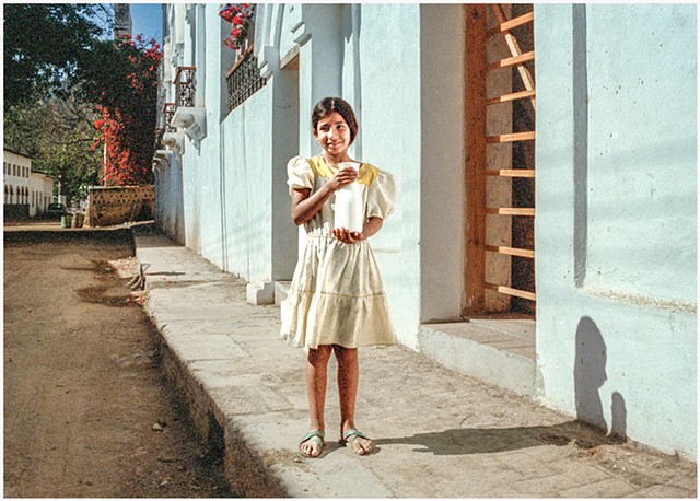 Girl with milk, Batopilas