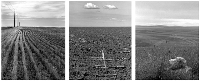 My first North Dakota landscape triptych