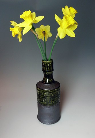 







Vase
Salt fired stoneware