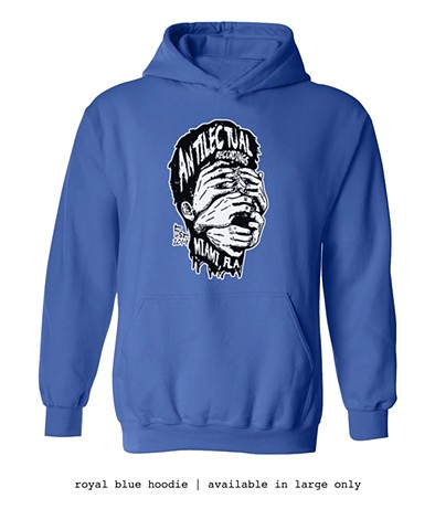 Punk Rock Sweatshirt Hoodie Antilectual Recordings