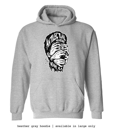 Punk Rock Sweatshirt Hoodie Antilectual Recordings