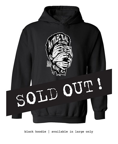 Punk Rock Sweatshirt Hoodie Antilectual Recordings