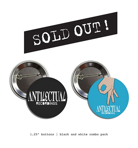 kyle trowbridge art antilectual recordings buttons
