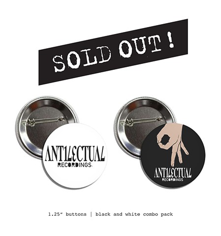 kyle trowbridge art antilectual recordings buttons