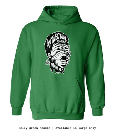 Punk Rock Sweatshirt Hoodie Antilectual Recordings
