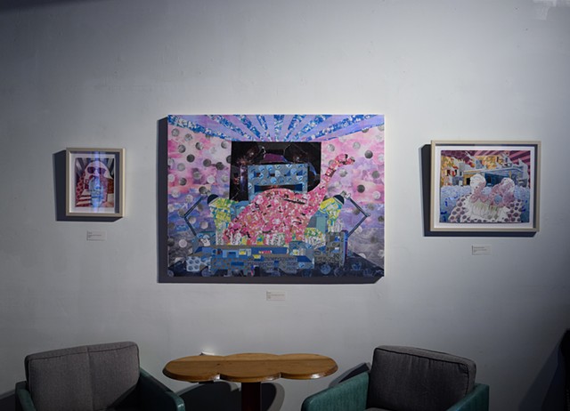 "Dissolves" exhibition view