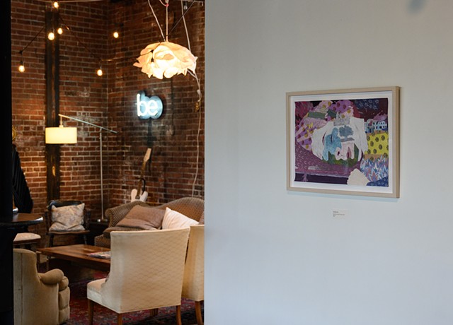 "Dissolves" exhibition view