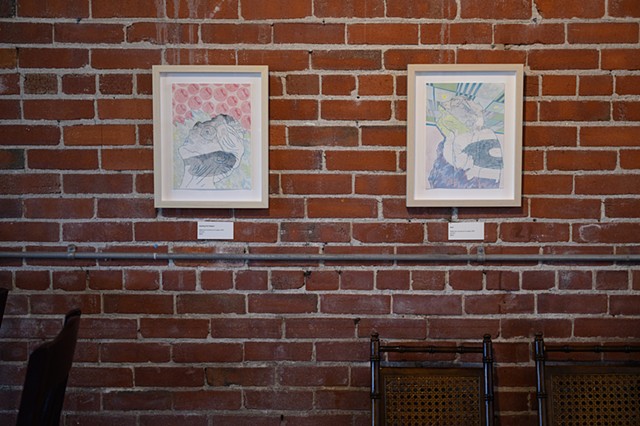 "Dissolves" exhibition view