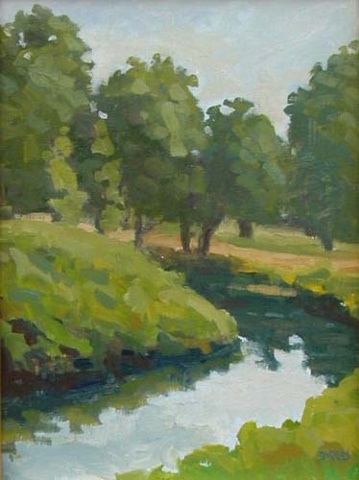 July Day - Old Lyme 12x9