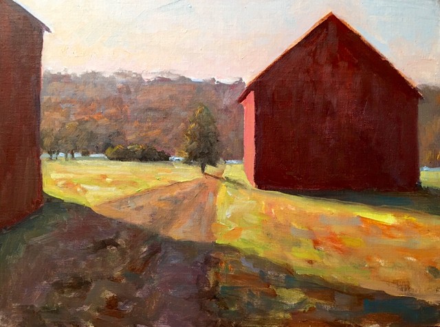 "April Afternoon," 12x16