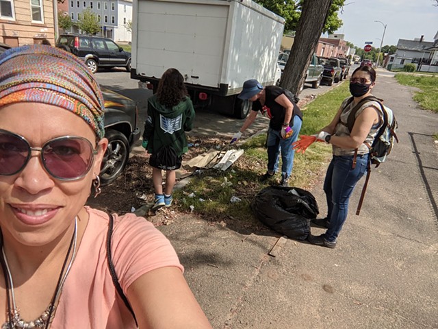  Cleanup organized by OneHolyoke CDC! 