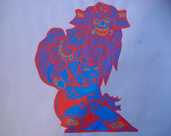 Gouache on Paper; 11" x 16"; 1997 Ed Rudis; Chinese Dragon; $1100.00