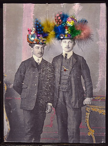 Two Men with Hats