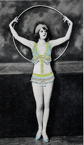 Circus Dancer with Hoop