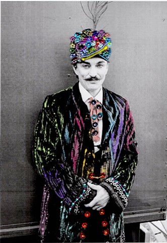 Man in the Rainbow Coat