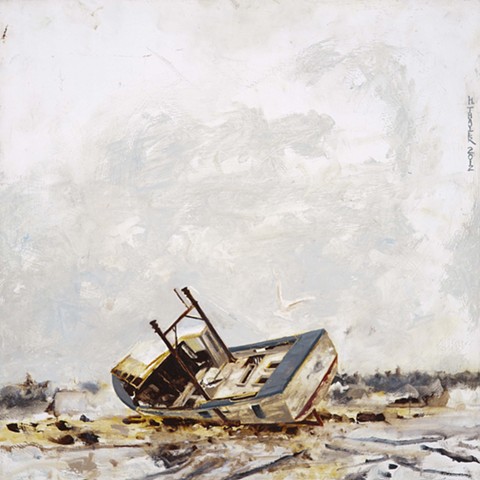 Boat Out of Water:
Sea Rose Study no. 1 