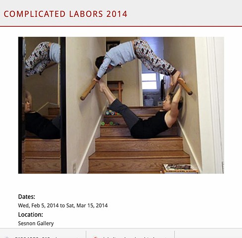 Complicated Labors, 2014, Mary Porter Sesnon Gallery