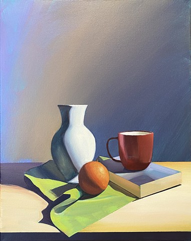 Still Life with Green Towel