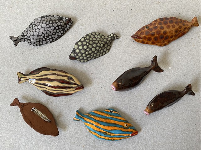 fish Broaches £35 each