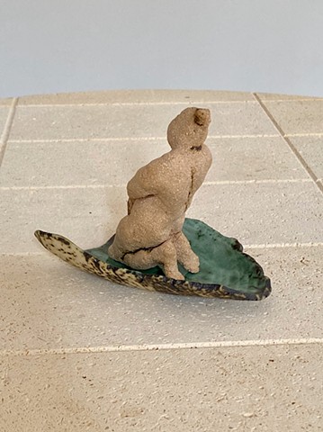 "Sailing on a leaf"I-back view £180