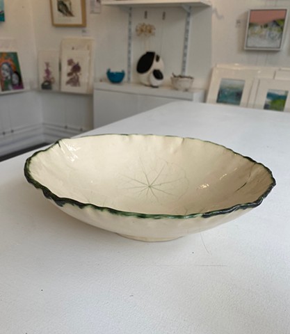 Nasturtium Leaves bowl £50