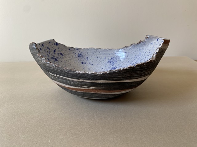 Oval BlueSplash bowl £50