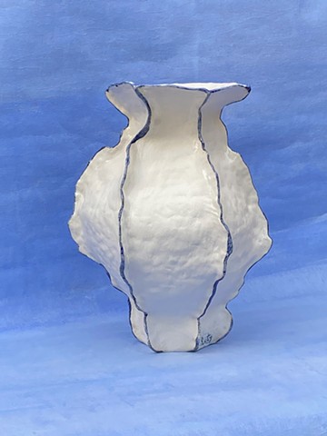 White Jagged Scape I- SOLD