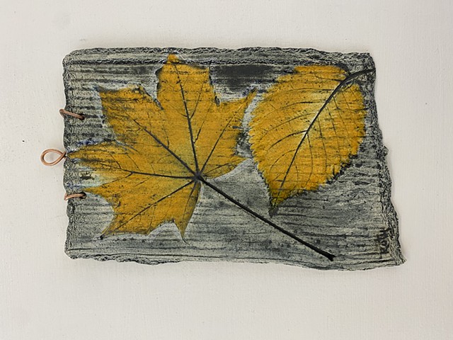 On Blue Leaves Imprint II £65