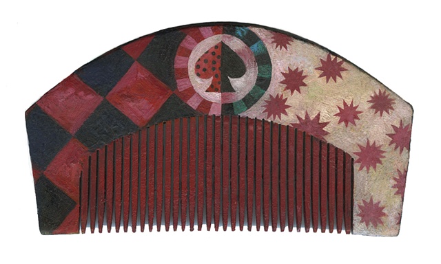 Japanese style hair comb