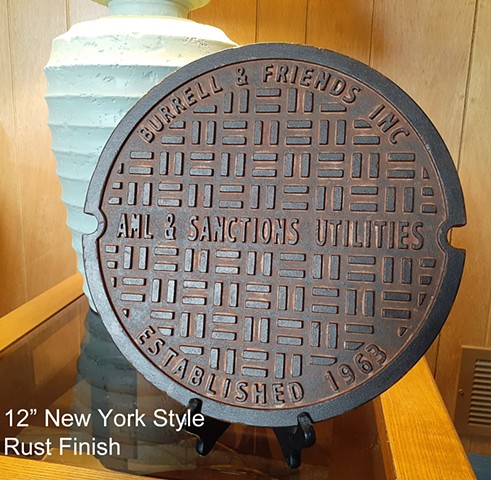 12" New York Style Sewer Cover