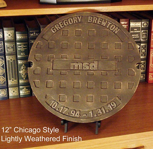 12" Chicago Style Sewer Cover