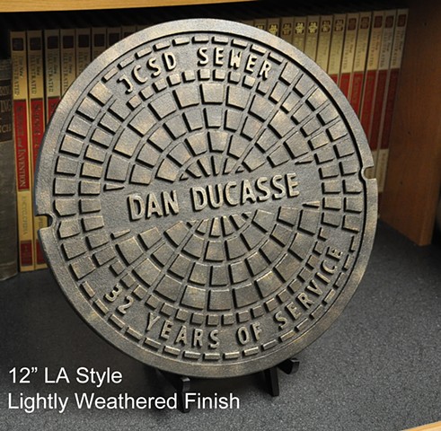 Custom Sewer Covers for retirement gifts and home decor