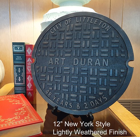 12" New York Style sewer Cover