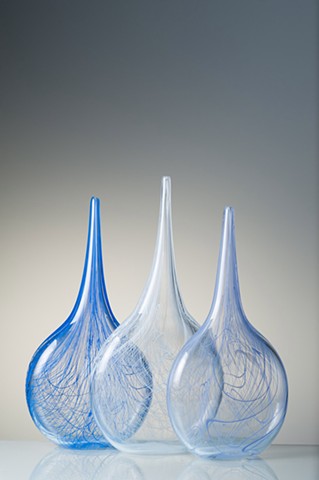 Custom Glass Scibble Sculpture